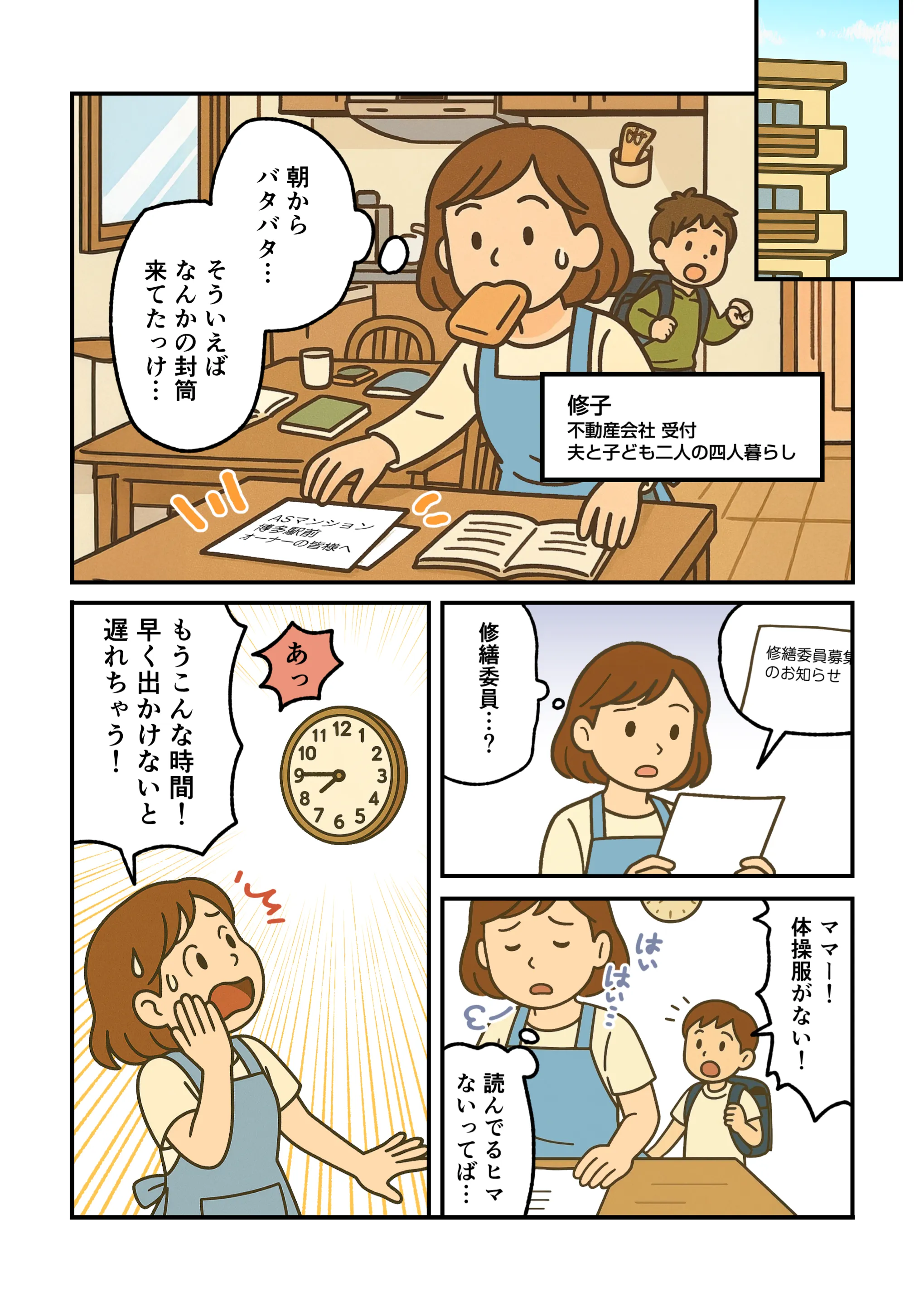 漫画 1ページ目